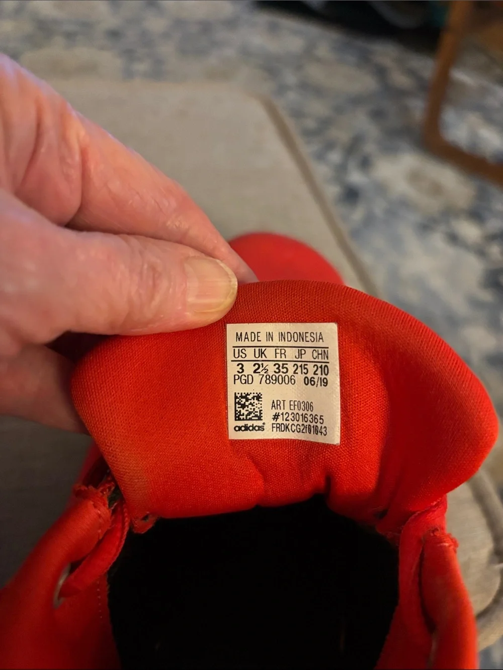 Adidas Kids Red High-Top Sneakers Basketball Shoes